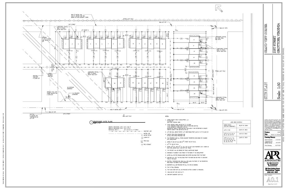 Forest Station town approved site plan